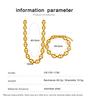 Xin Duo Duo European & American Cross-Border Gold-Plated Stainless Steel Pig Nose Buckle Necklace Bracelet