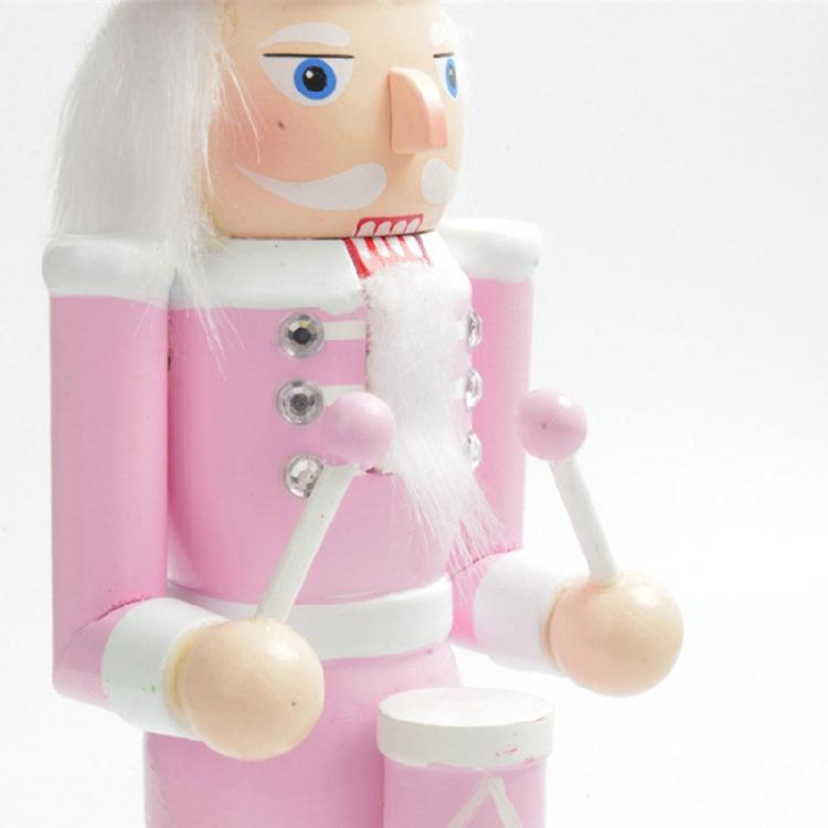 Nutcrackers Festive Christmas Home Decor Wood Walnut Cracker Soldier Puppet