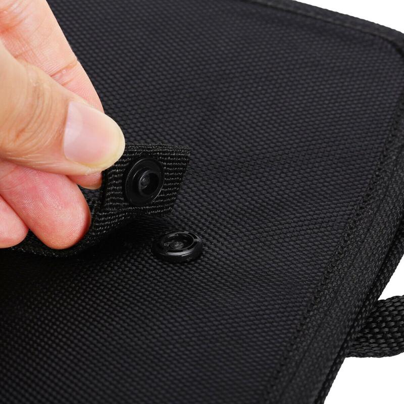Portable Car Trash Can Waterproof Hanging Garbage Basket Back Seat Storage Box Vehicles Interior