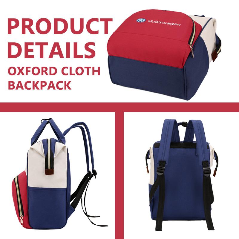 For Volkswagen VW Versatile Backpack Oxford Cloth Business Rucksack Computer Bag Golf 4 5 6 7 Polo Jetta Sagitar Magotan PassatNB7
