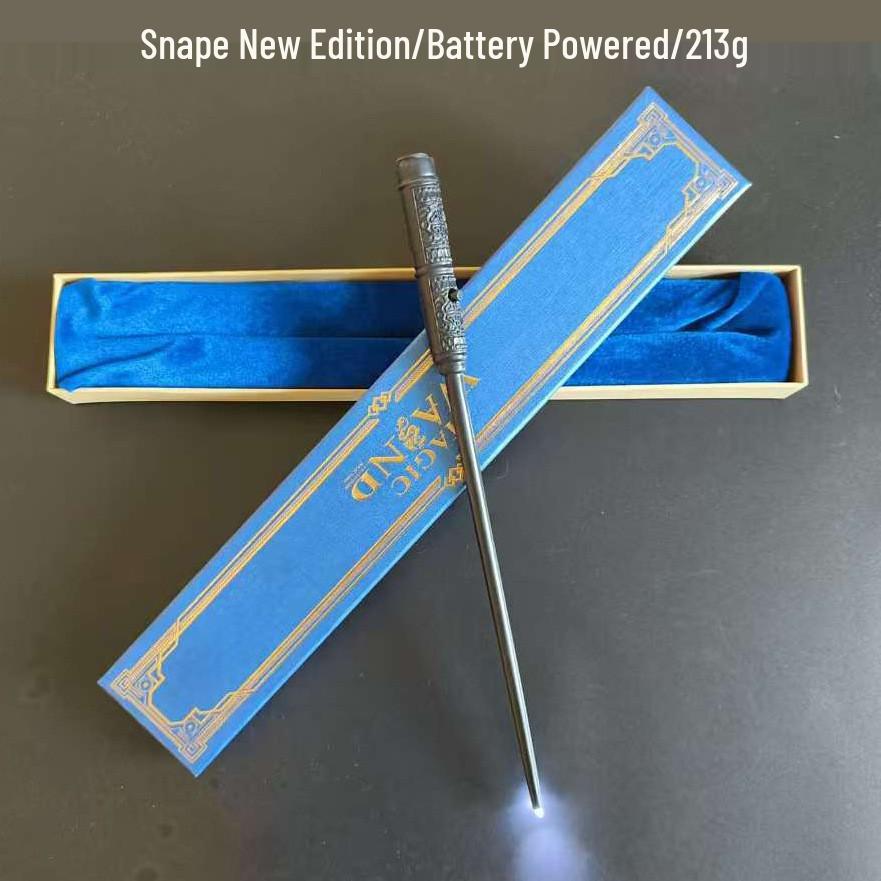 Harry Potter Magic LED Wand Set: Dumbledore & Hermione's Luminous Wands - Perfect Halloween Toy