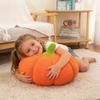 Soft Plush Pumpkin Pillow - Halloween Decorative Cushion, Stuffed Toy for Home & Car, Cute Gift for Kids & Adults