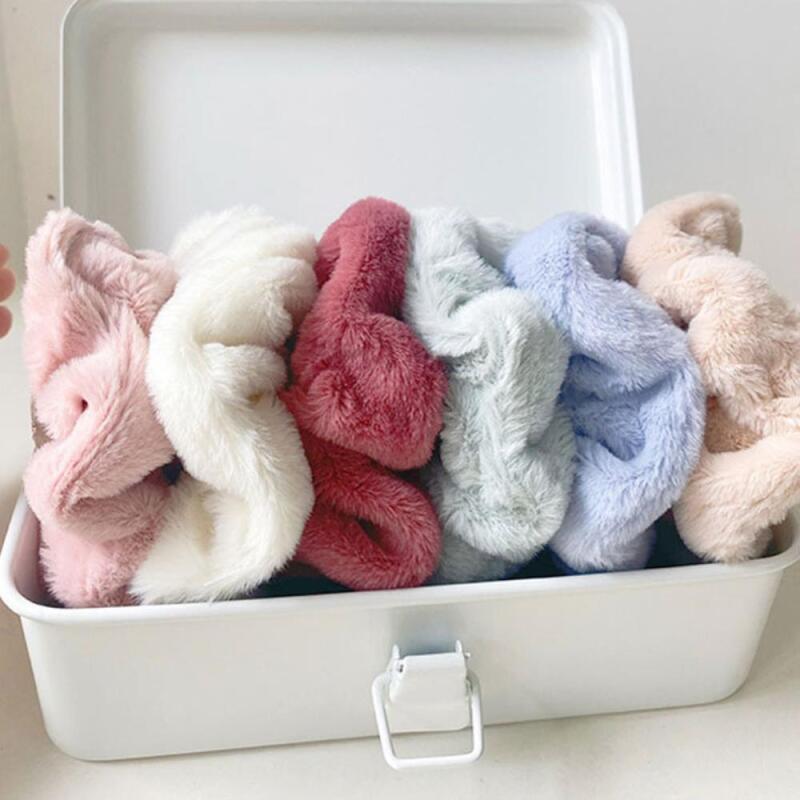 Женская повседневная резинка для волос с узором гопчанг A33162_White