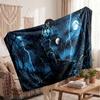 Warm Flannel BlanketFriday the 13th Jason Voorhees Soft Cozy Throw Blanket for Bedroom Couch
