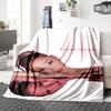 Ariana Grande'S Mirror Effect Blanket Soft Throw Blanket For Home Bedroom Bed Sofa Travel Office Solid Christmas Blanket