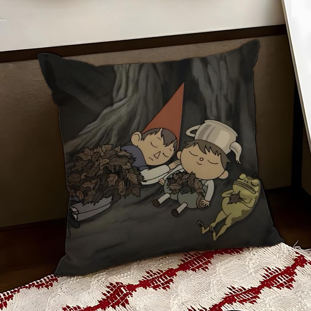 

OOver The Garden WallS Cushion Cover Reversible Soft Durable Pillow Cover Home Car MultiScene Use for Daily Comfort 30X30cm