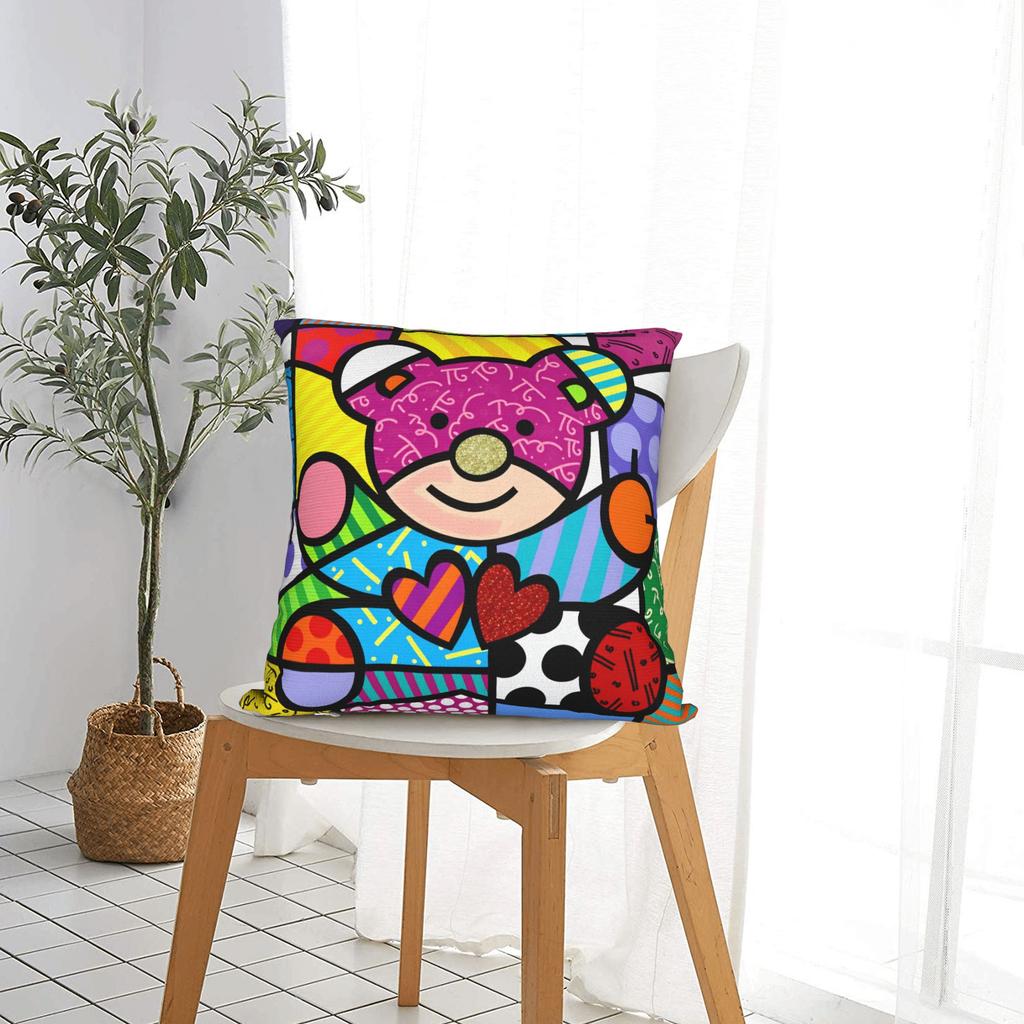 Pillow Case Brittos Art Rabbit Dog Heart Jesus Comfy Pillow Cover For Wedding Party Home Decor Vintage Pillowcases