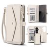 Fashion Crossbody Leather Phone Case for Samsung Z Fold 7 6 5 Multi-functional All-in-One Card Holder Shockproof Portable Cover