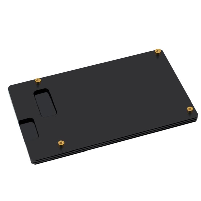 All Aluminum Heatsink Heat SSD Radiator Pad for NVME M-KEY PCI-E 16 Array pansion Card Metal Cooling Pad