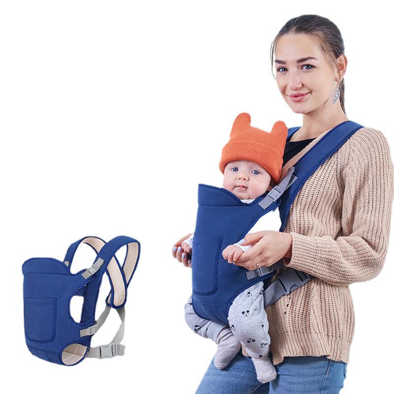 Multifunctional Newborn Double Shoulder Baby Carrier Sling for Front and Back Carry