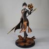 Genshin Impact Zhongli Anime Figure Gk Action Figures Statue Figurine Ornament 27cm Model Doll Pvc Desk Decoration Kids Toy Gift