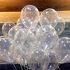 20/30/50 Stück Klare Luftballons 5 Zoll Transparente Latex-Ballons Hochzeit Geburtstag Babyparty Event Party Hintergrund Girlande Dekoration 5