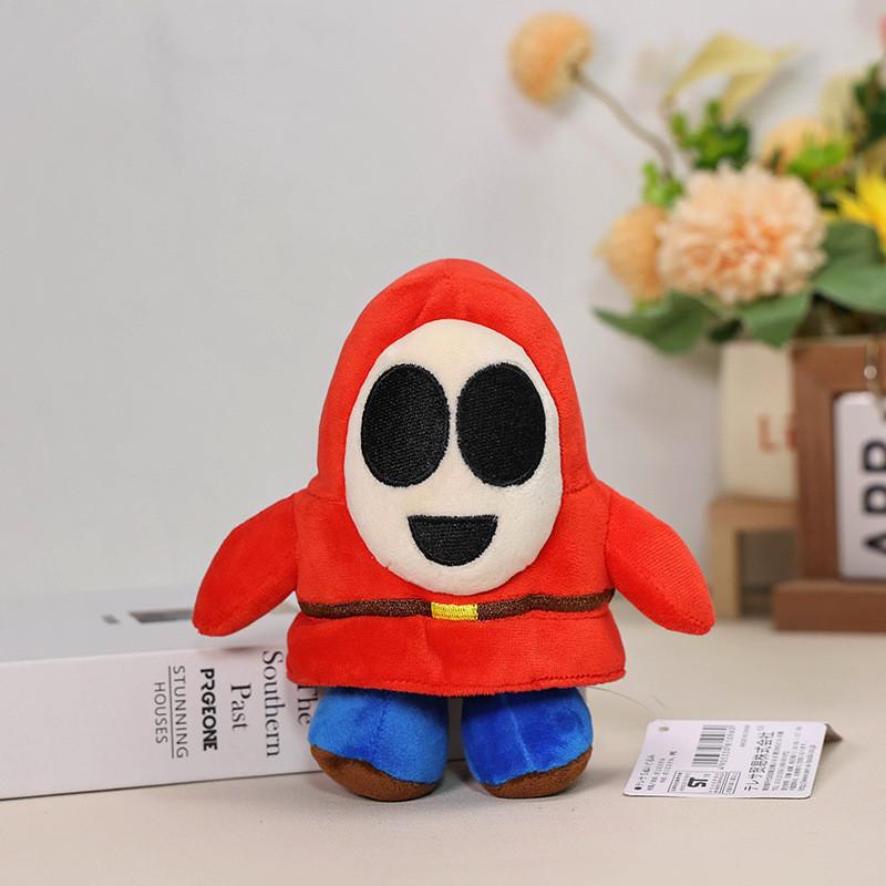 Super Mario Bros Plush Masked Kid Toy With Huggable Soft Material For Collectors
