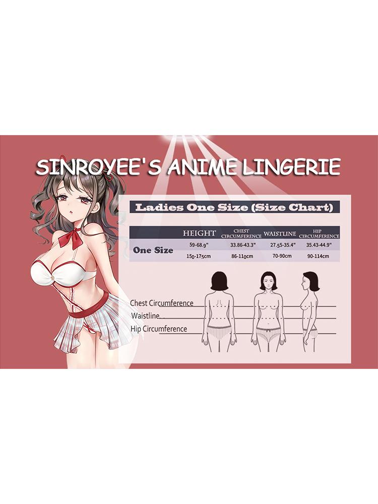 Sexy Woman Lingerie Babydoll Exotic Dress Role Play Maid Uniform Cosplay Costumes Lace Bra Porn Apparel Halloween Bride Set