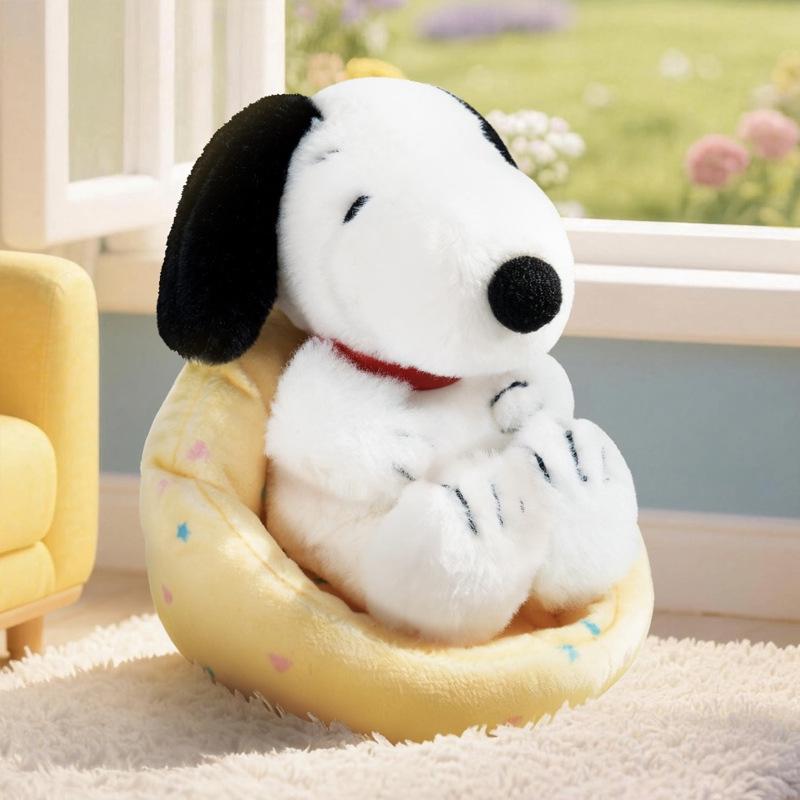 Snoopy Peanuts Comic Stay-at-Home Diary Plush Pendant and Bag Charm Official