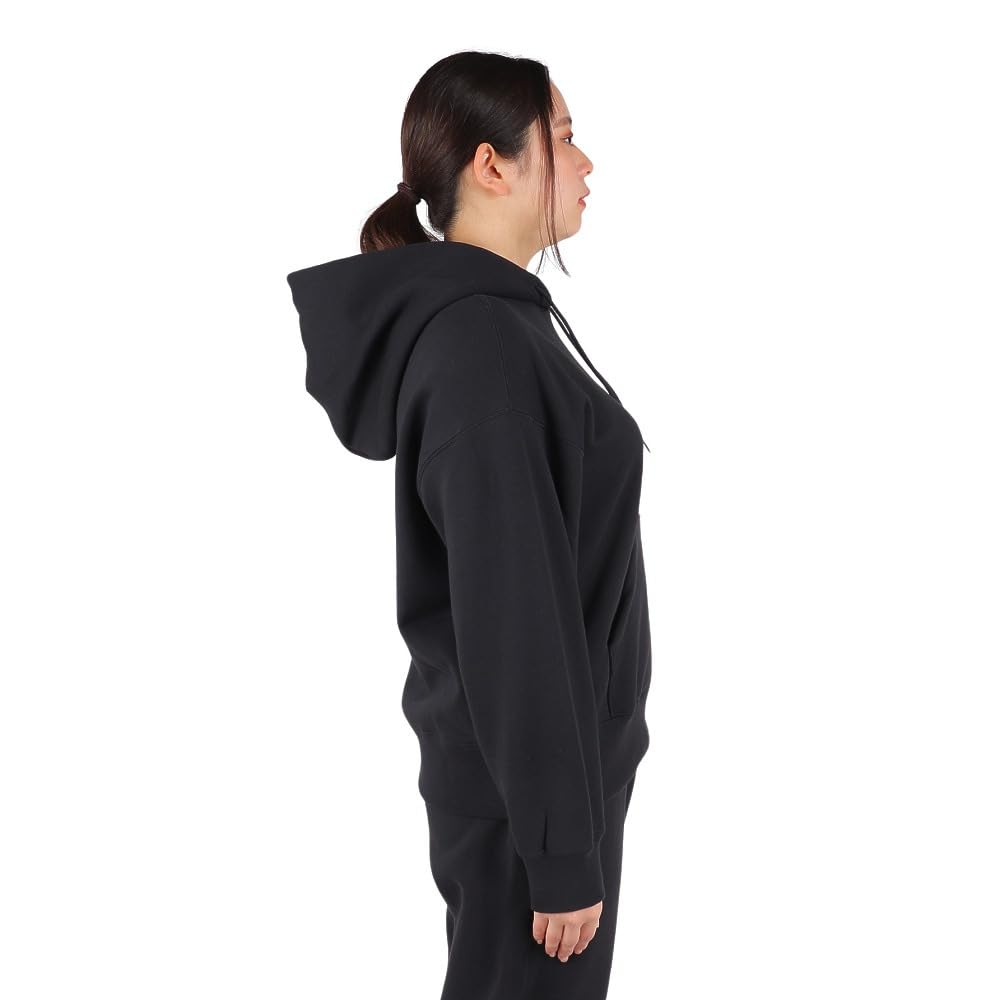 adidas W ESS+ SL Sweat Hoodie, Black, Size S