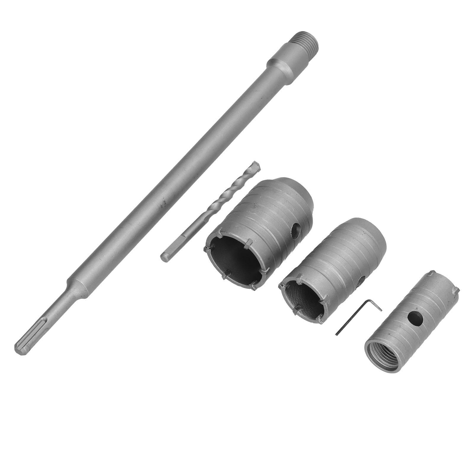 

Набор коронок для сверления бетона с круглым хвостовиком 30 40 50 мм с хвостовиком 350 мм