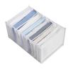 Jeans Underwear Bra Socks Organizer Storage Box  Closet Wardrobe Clothes Compartment Boxes Drawer Jeans Separation Box