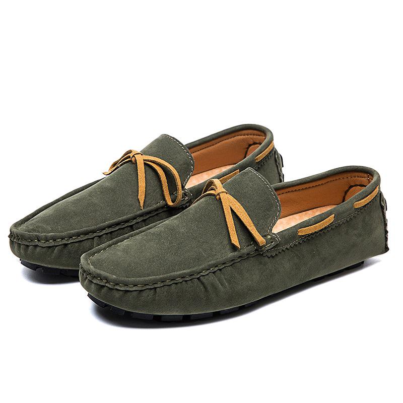 Men's Suede Tassel Slip-On Loafers, Formal & Casual Lightweight Moccasins, Plus Size Available