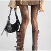 Fishnet Socks Lace Net Socks French Jacquard Pantyhose New Sexy Stockings Women Lace Knee Length Thigh High Fishnet Socks