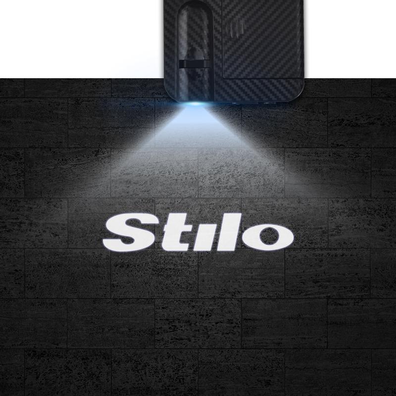 

1/2PCS For Fiat Abarth Panda Punto Bravo Tipo Stilo Logo LED Courtesy Lamp Car Door Welcome Light Ghost Shadow Light 1x