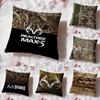 Cool R-Realtree Cushion Cover Premium Comfort Reversible Pillow Cove -Two In One Design for Any Room & Car Interior