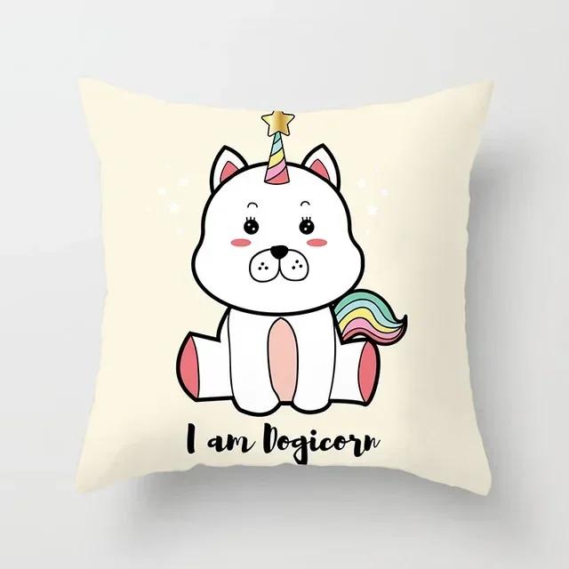 Mandala Tropical Flamingo Pattern Decorative Pillows Unicorn Pillowcase Polyester Pillowcase Home Hotel Decoration Pillowcase .