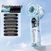 High-Speed Handheld Mini Air Cannon Fan for Students, Babies, and Gift-Giving - Portable for Blowing Food and Eyelashes.