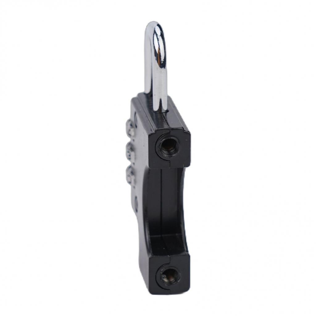 Car Helmet Lock 3 Digits Password Aluminum Alloy Gasket