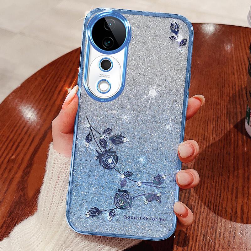 

KADEM For vivo S19 Pro 5G Glitter Case Anti-Drop TPU Gradient Phone Cover B