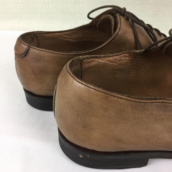 BEXLEY Wholecut Goodyear Welted Business Shoes Light Brown size 40 25.0(USED)