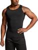 Tesla Sleeveless Compression UV and for Base and Men's Shirt, Protection, Quick-Drying, Breathable, Running, Training, Fitness, Sports, T-Shirts,