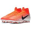 Nike Mercurial Superfly 6 Artificial Grass AG (Rubber Short Studs) Durable Breathable Soccer Shoes Men Soccer Shoes Orange White AH7377-802