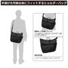 STARTTS New Style Carry Bag, 3-Way Briefcase, Lightweight, Water-Repellent, Durable, Multi-Functional, 15L, NS-04BK, Black