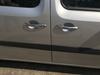 Handle Pads (stainless Steel) 4 Pcs, Carmos - Turkish Steel for Renault Kangoo 2008-2020