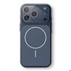 Coque pour iPhone 18 Pro, avec Protection Caméra et Cercle Magnétique - Bleu Marine