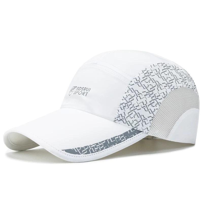 Men's hat spring and summer thin mesh breathable cap cool hat men's casual baseball cap sunscreen visor
