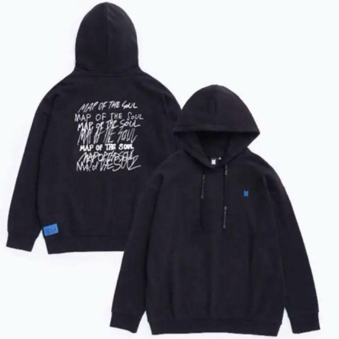 

[Б/У] Эксклюзивное худи BTS MOS для США, Размер L