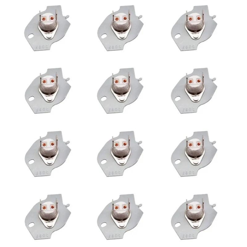 Dryer Thermal Fuse 3977393 For Kenmore Ap3094244 3399848 Ps334299 12 Pack