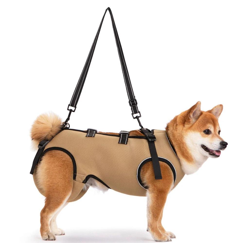 Useful Disabled Elderly Dog Exercise Assist Belt Walking Pet Rehabilitation Suit for Dogs Mascotas Auxiliary Clothing Clothes