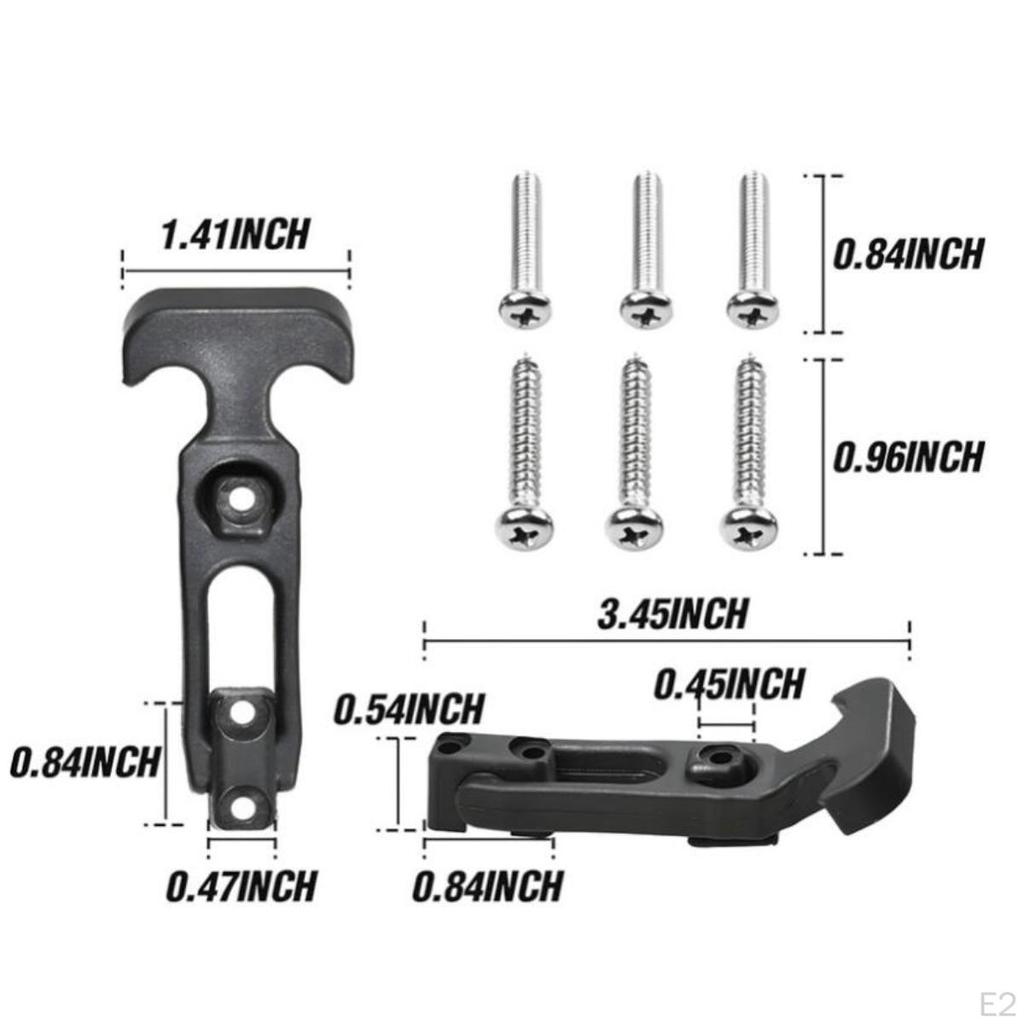 2 buc mâner T zăvor cataramă elastică din cauciuc cu zăvor pentru cărucior de golf cutie de scule