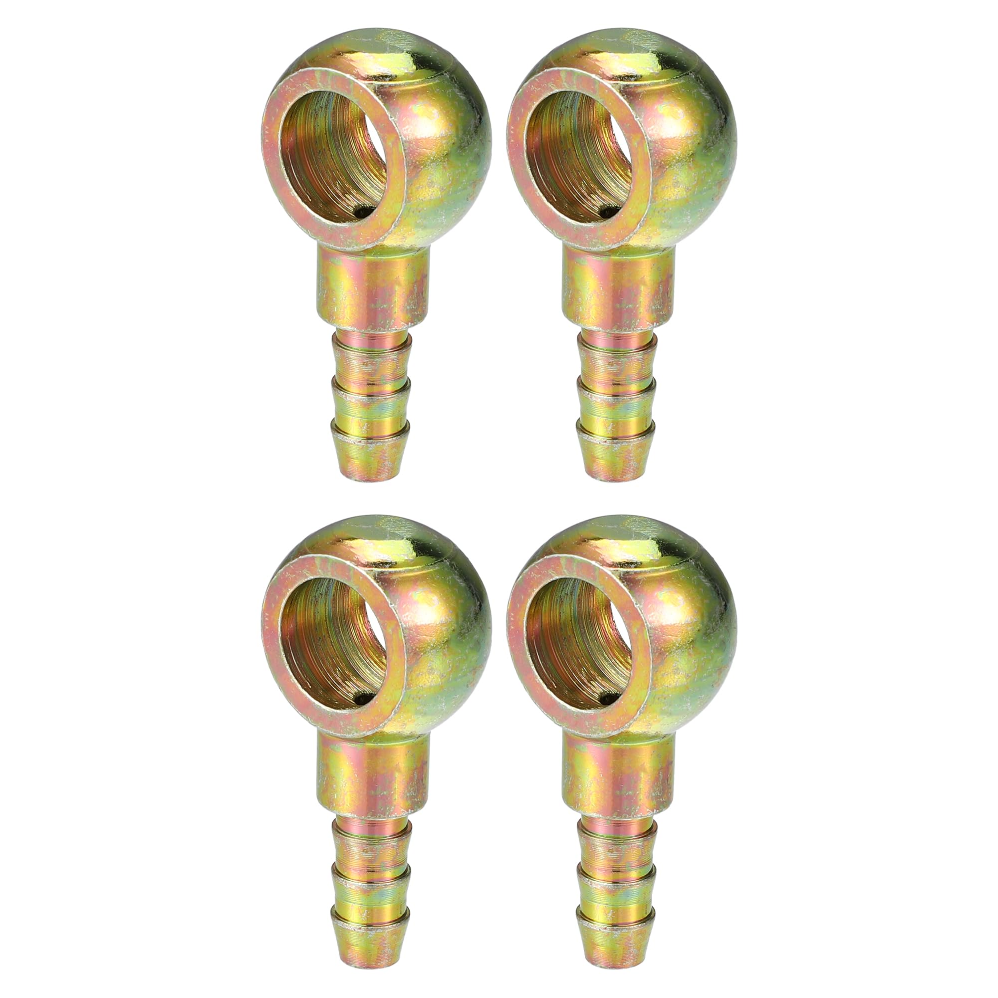 

Hihaha 4pcs Ball Head Pipe Fittings/Fuel Pipe Joint Adapter for Car Motorcycle /