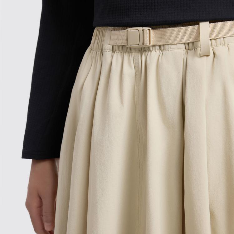 SALOMON Outdoor Trendy Cargo Breathable Solid Color Loose Casual Long Skirt Women Skirts LC2920100
