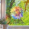Sun Flower Sun Catcher Stickers Self Adhesive Window Wall Decal Suncatcher Rainbow Maker Wallpaper Bedroom Home Decor