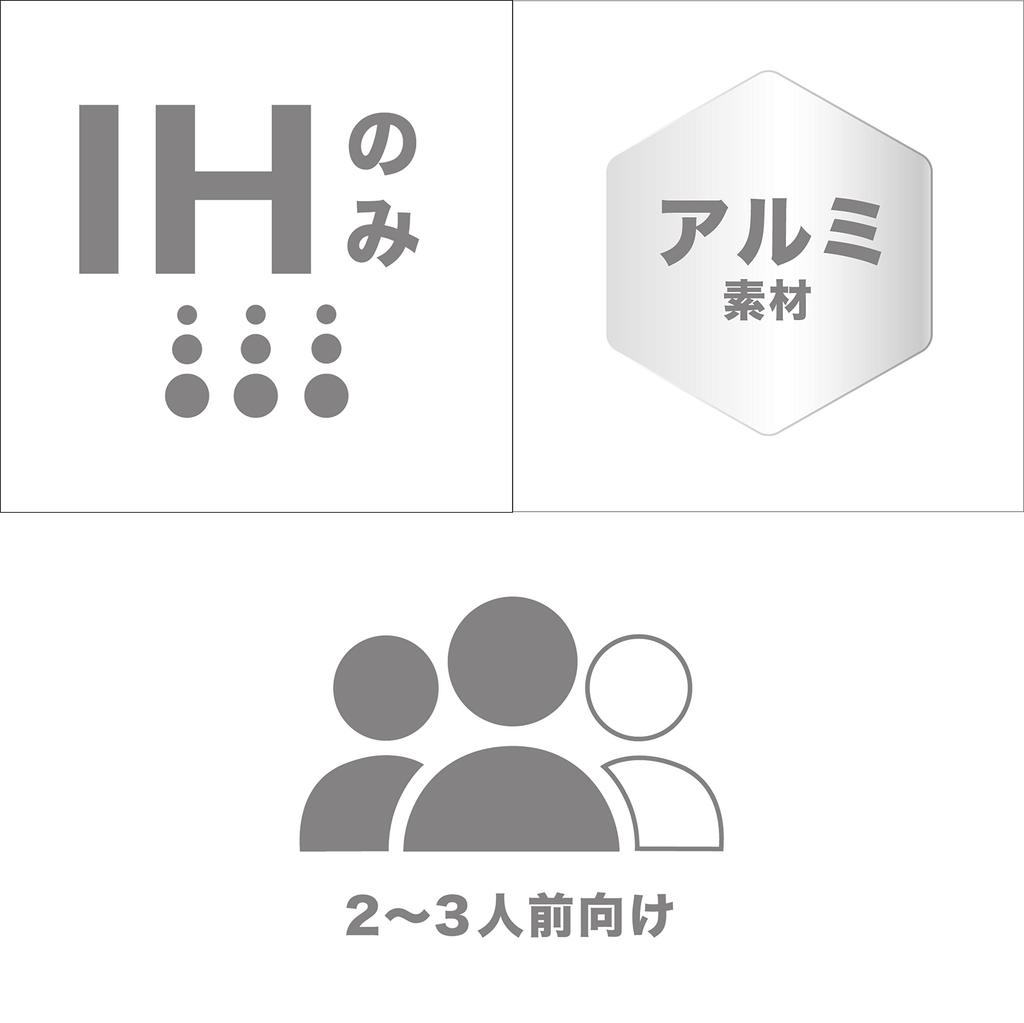 HOKUA Meister Commercial IH BC Frying Pan 24cm AHLS203