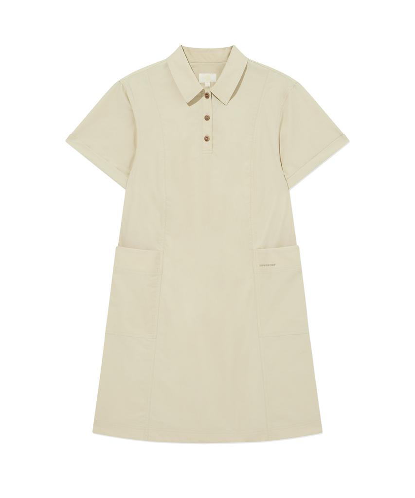 Covernat Woman Daily Easy Dress Beige