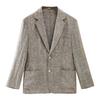 Men's 100% Pure Linen Casual Suit Jacket
