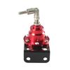 Aluminum Universal Adjustable Fuel Pressure Regulator Gauge Fitting Kit for Car