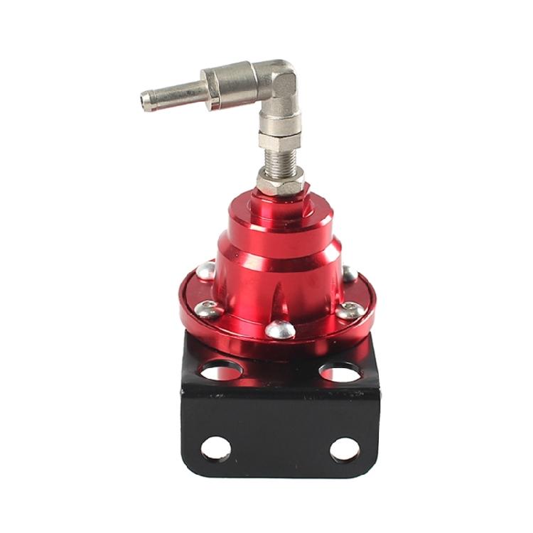 Aluminum Universal Adjustable Fuel Pressure Regulator Gauge Fitting Kit for Car