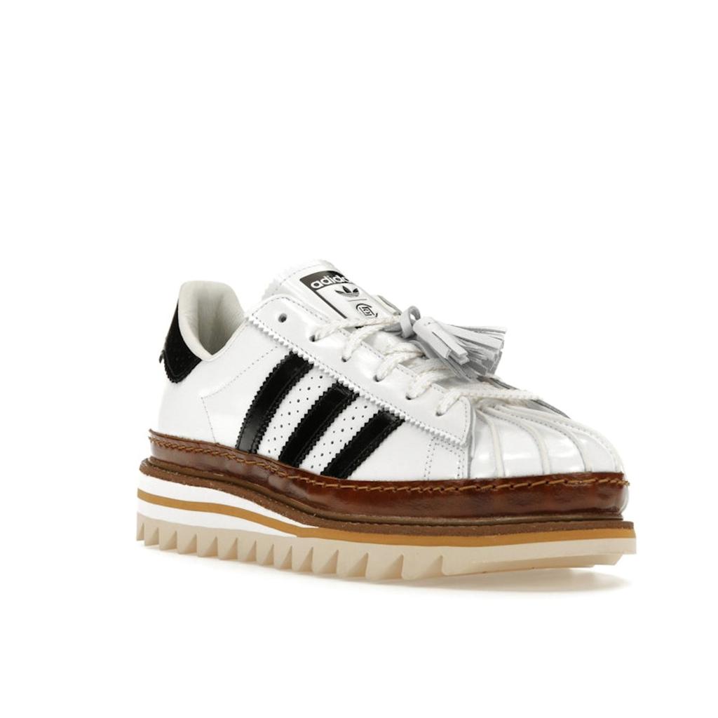 Adidas CLOT X Superstar White Black Unisex Sneakers Cloud-White Core-Black Crystal-Sand IH3132